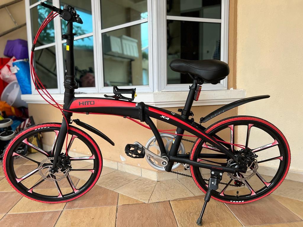 Carousell folding bike hotsell