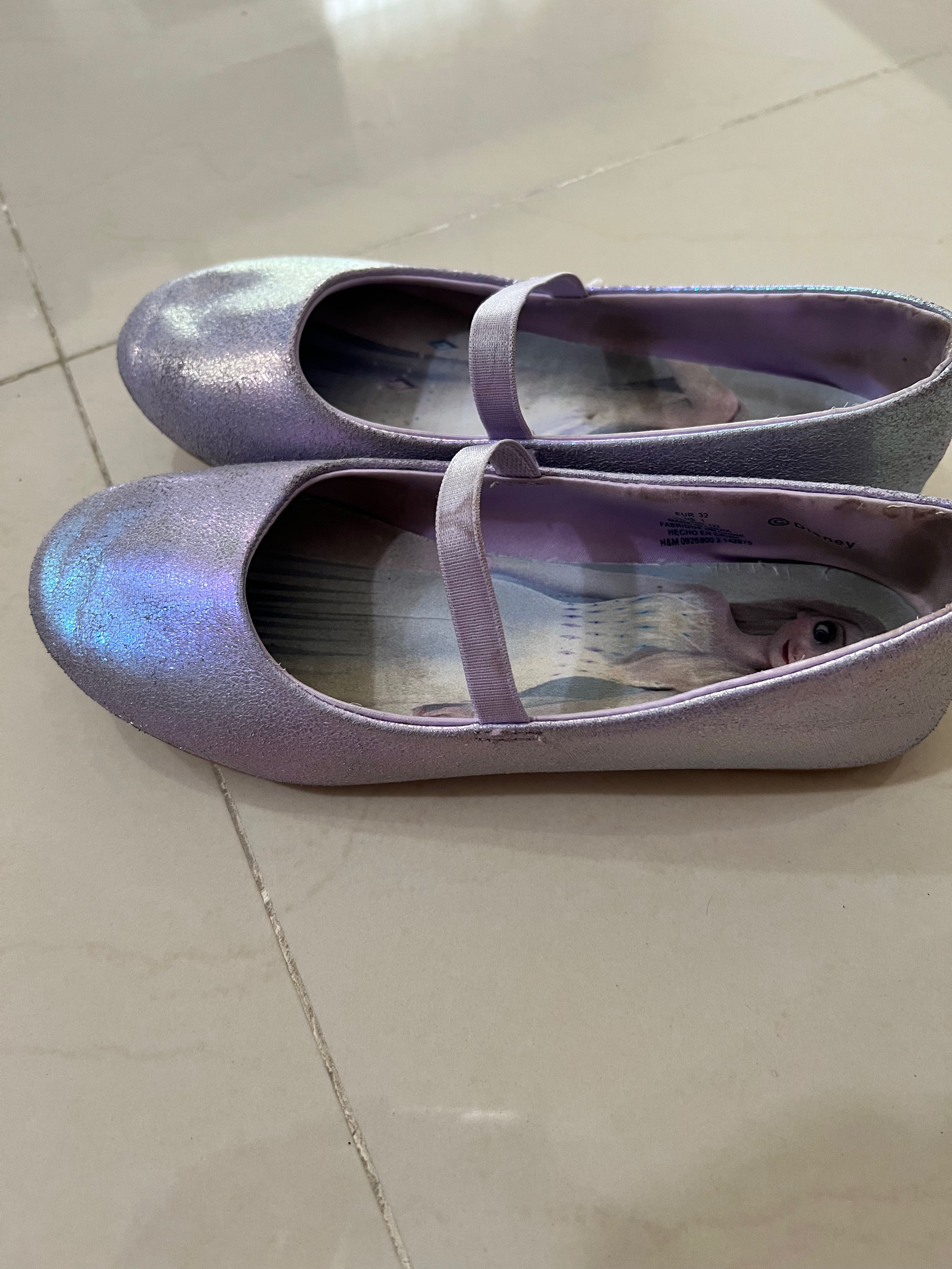 H M Disney Elsa Frozen Ballet Flats