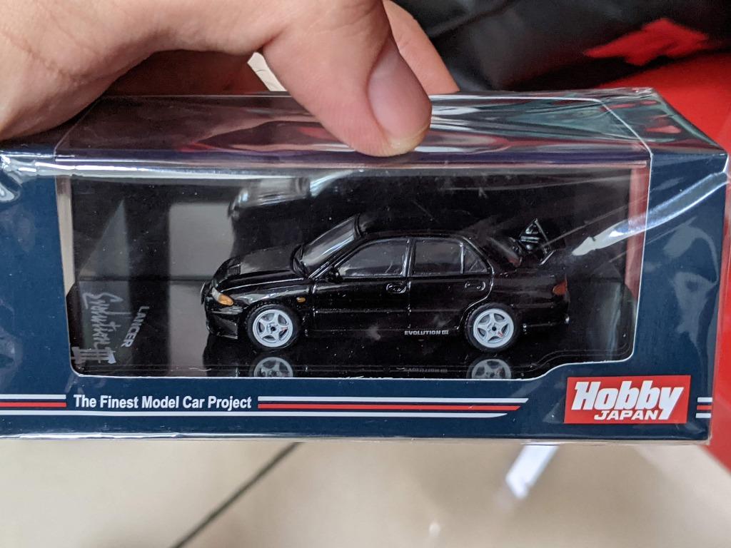 HobbyJapan Mitsubishi Lancer Evolution III Evo 3 Emperor Initial D 1/64 CE9A, Hobbies & Toys