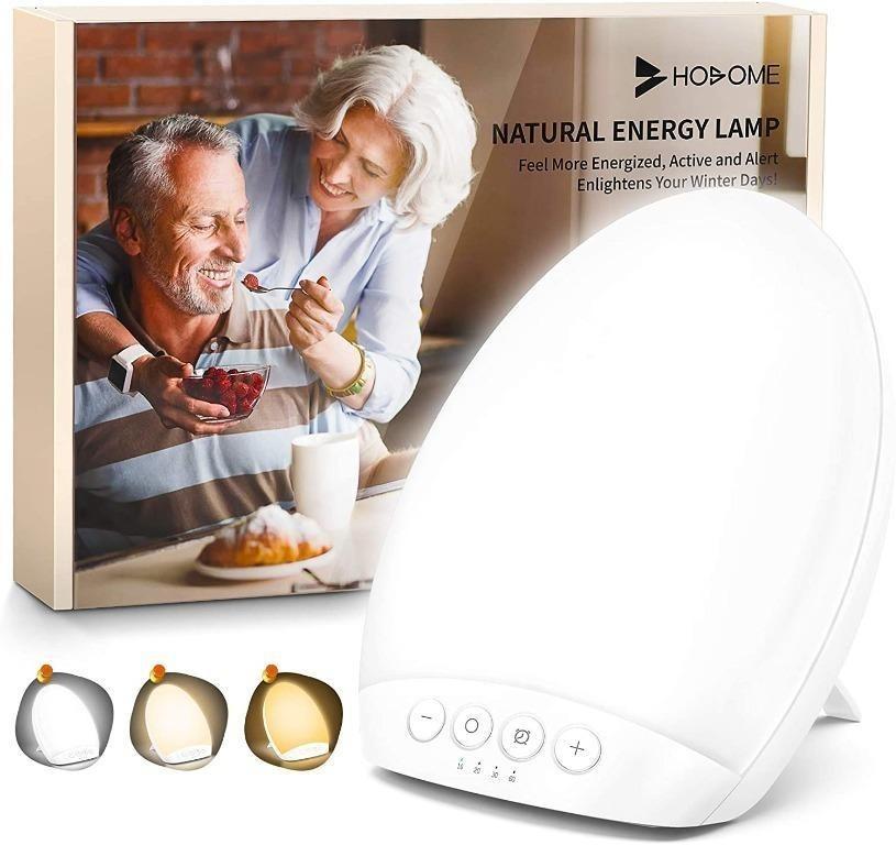 Hosome 10 000 Lux SAD Light UV FREE LIGHT Portable Light Therapy Lamp with 4 Timer Settings Furniture Home Living Lighting Fans Lighting on Carousell