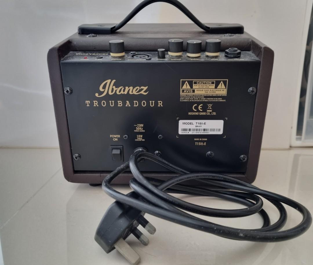 Ibanez T15IIE Troubadour II 15W Acoustic Guitar Combo Amplifier