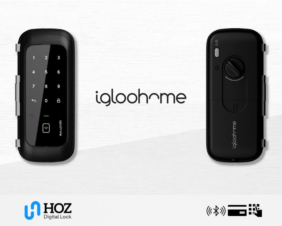 Igloohome Glass Door Digital Lock RG101, Furniture & Home Living