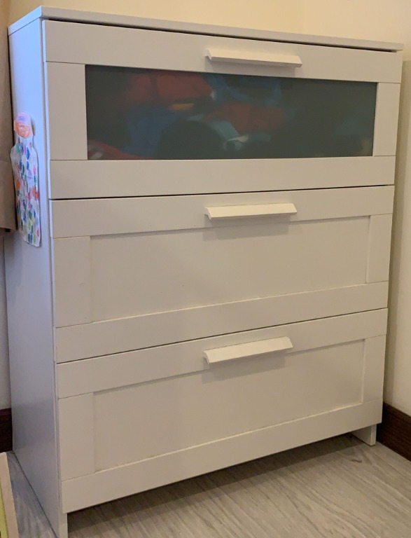 Ikea brimnes 3 drawer chest top