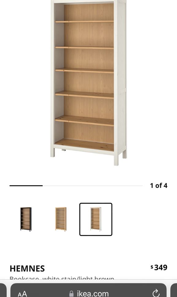 Ikea hemnes bookcase for sale, Furniture & Home Living, Furniture