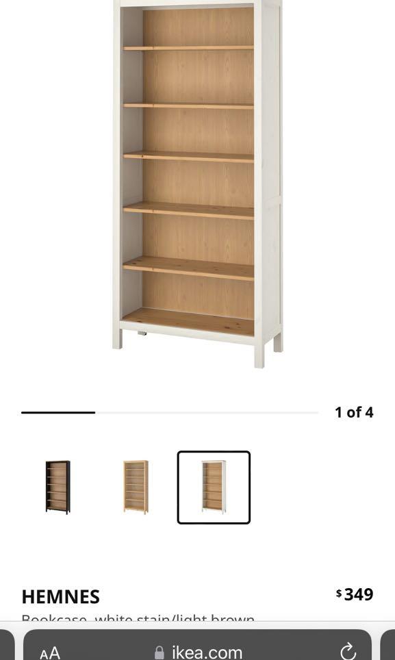 Ikea hemnes bookcase for sale, Furniture & Home Living, Furniture