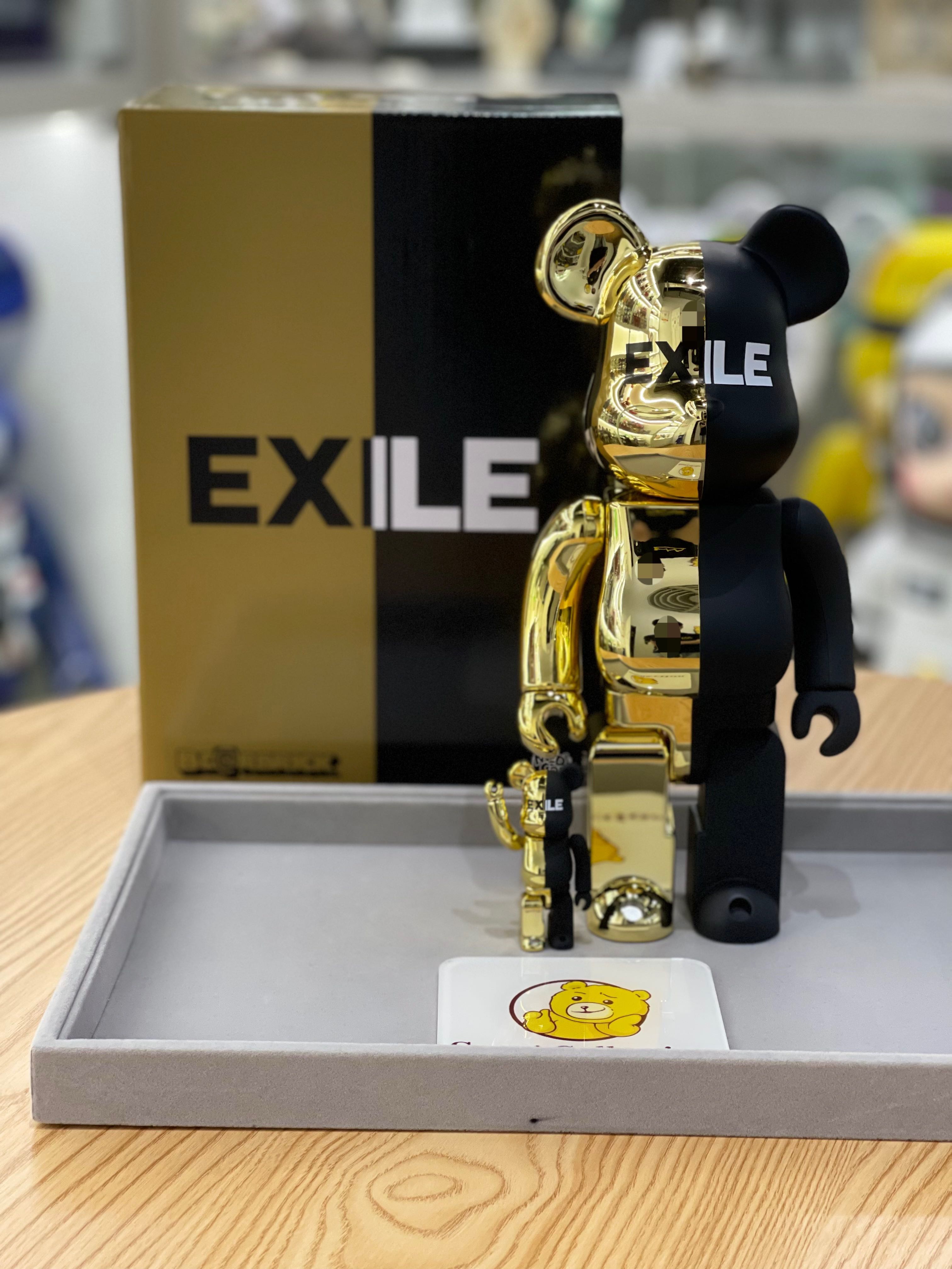 ベアブリック BE@RBRICK×EXILE 20th 100% & 400%-