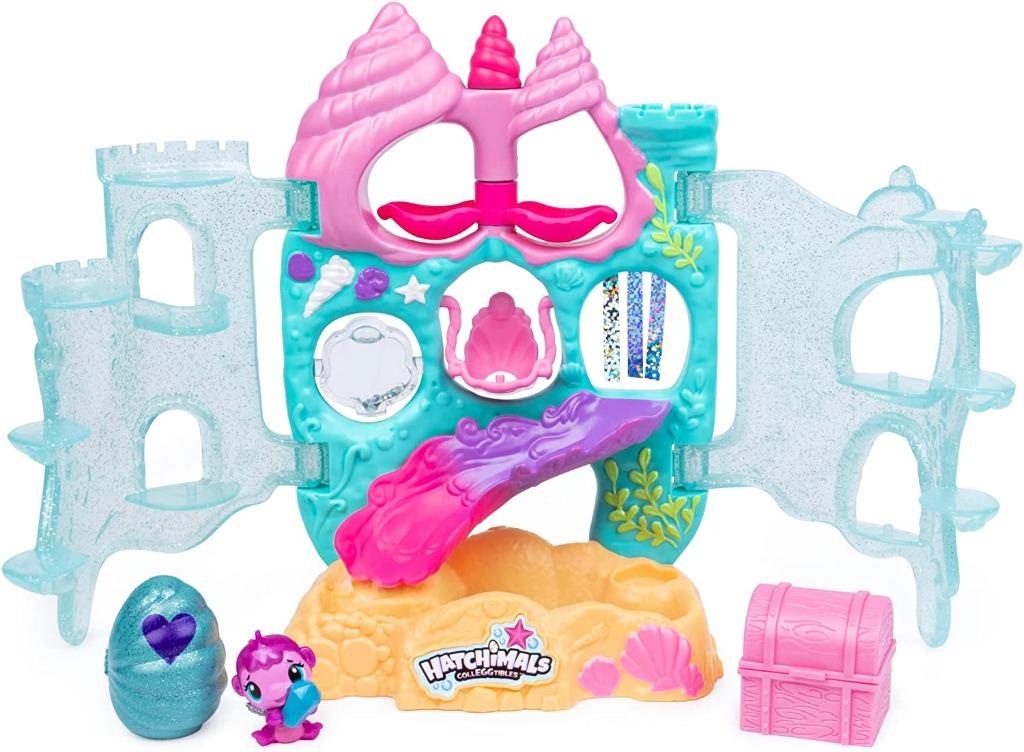 Hatchimals mermal magic coral outlet castle
