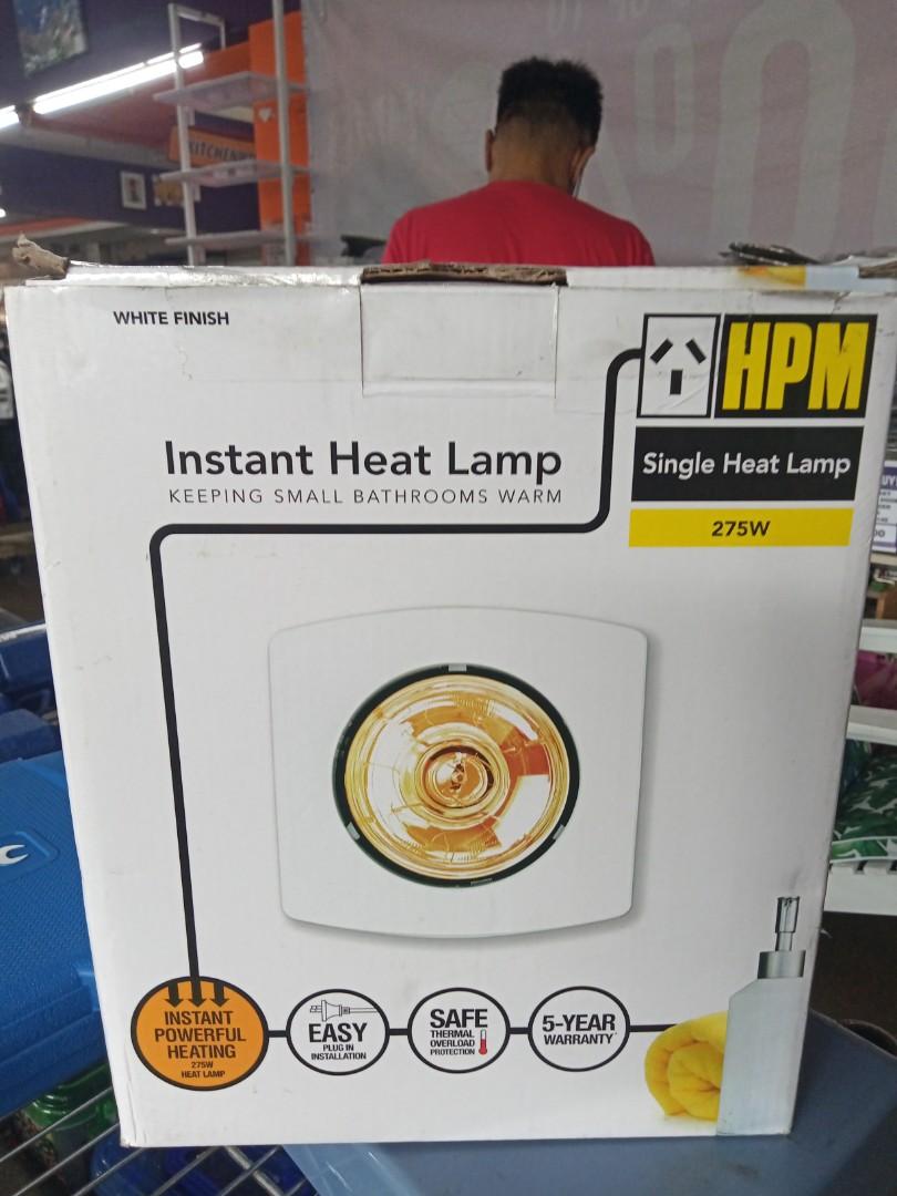 Instant heat lamp 275w /220v, Furniture u0026 Home Living, Lighting u0026 Fans,  Lighting on Carousell