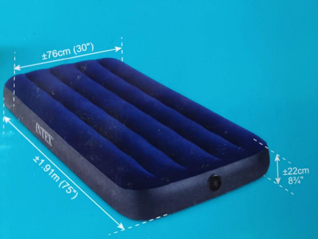 INTEX Inflatable Bed (One Man Sized), Furniture & Home Living