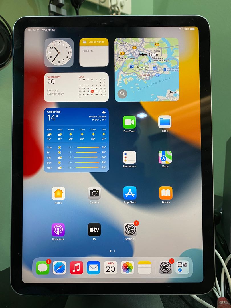 iPad Air 4 256 GB blue (4th gen), Mobile Phones & Gadgets, Tablets ...