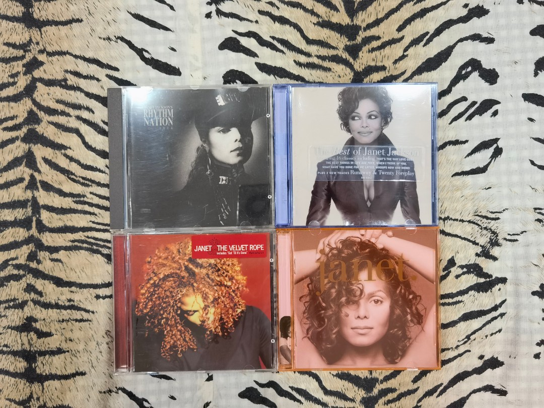 Janet Jackson CD Albums, Hobbies & Toys, Music & Media, CDs & DVDs on ...