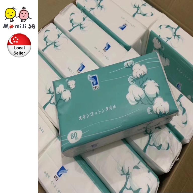 Japan ITO Disposable Face Towel (Tissue Type/80 Pulls) Multipurpose