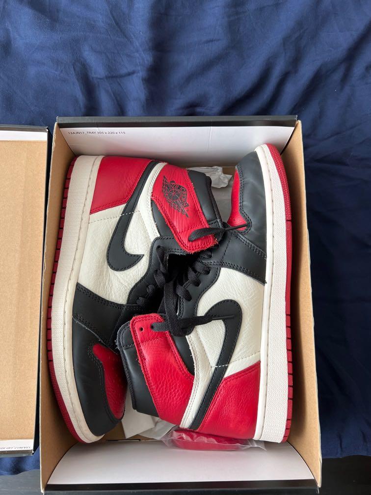 Air jordan 1 bread toe online