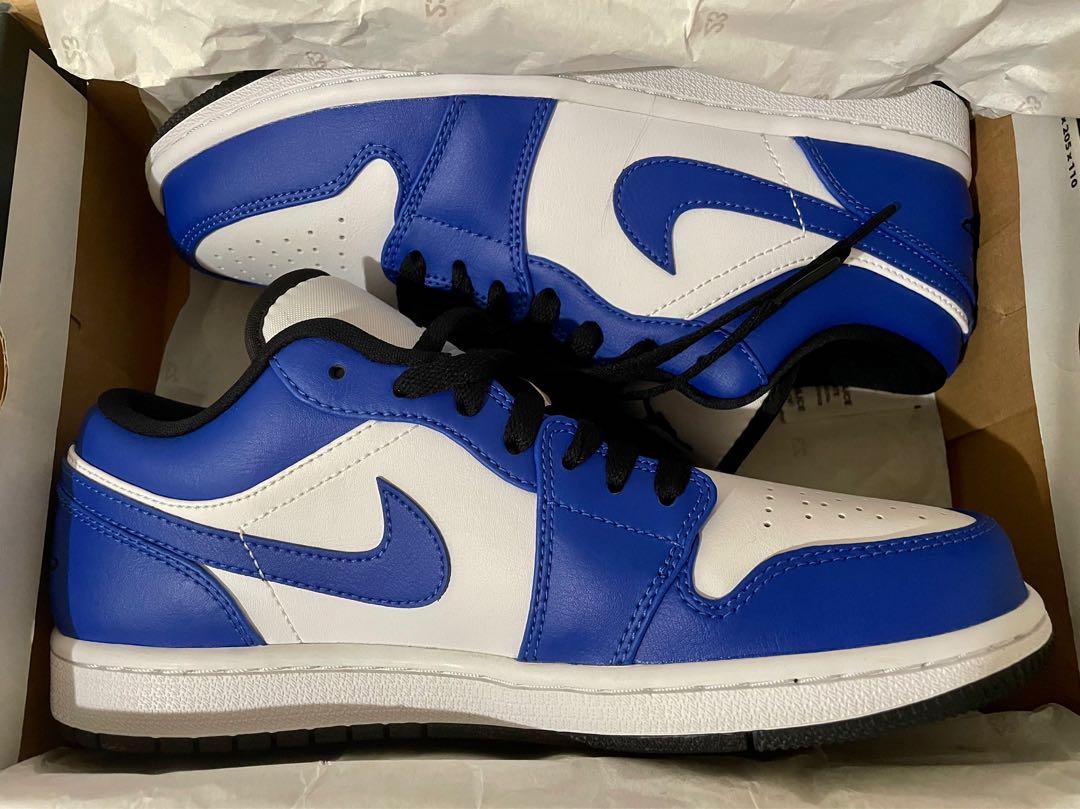 Jordan 1 Low (Game royal), Men's Fashion, Footwear, Sneakers on Carousell