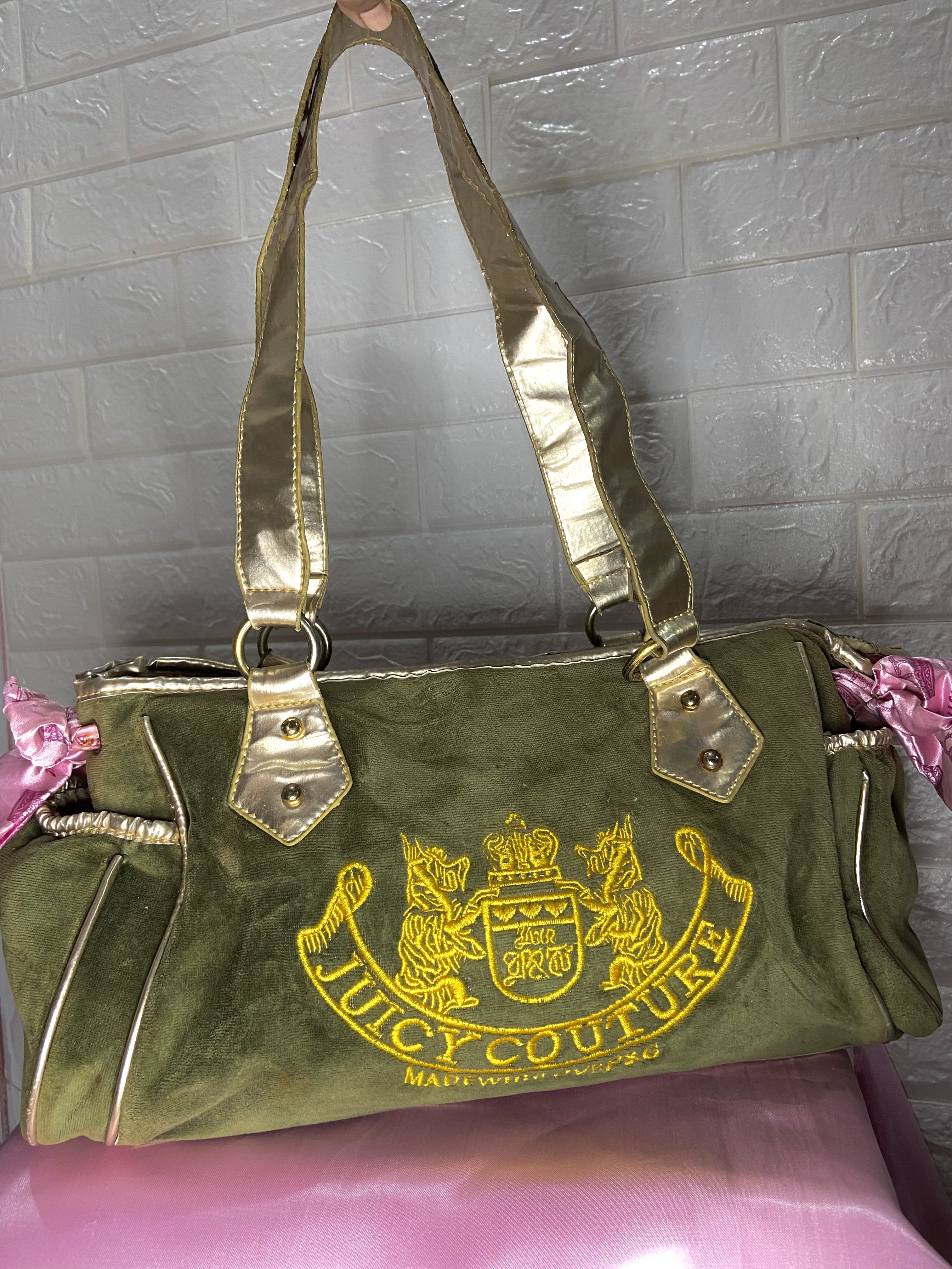 juicy couture bag green