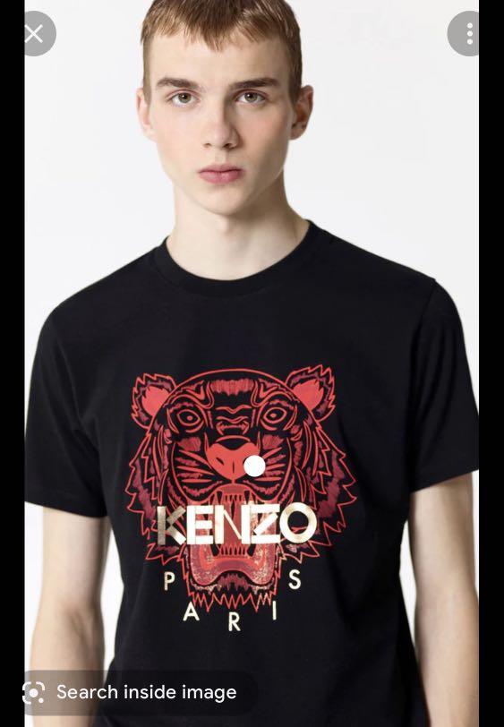 Black and red kenzo shirt 2025