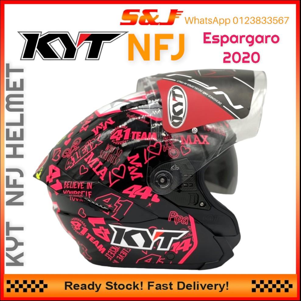 KYT HELMET FJN ESPARGARO 2020 Motorbikes on Carousell