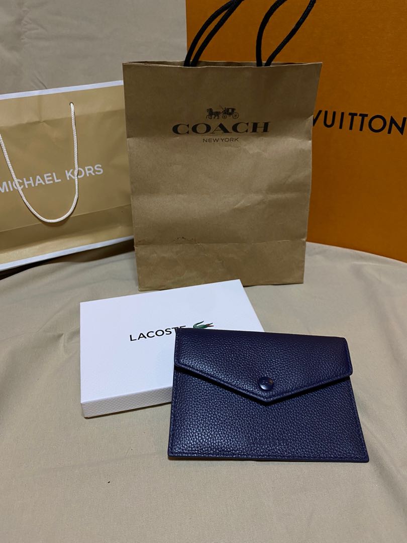 Lacoste Passport Mini wallet, Luxury, Bags & Wallets on Carousell