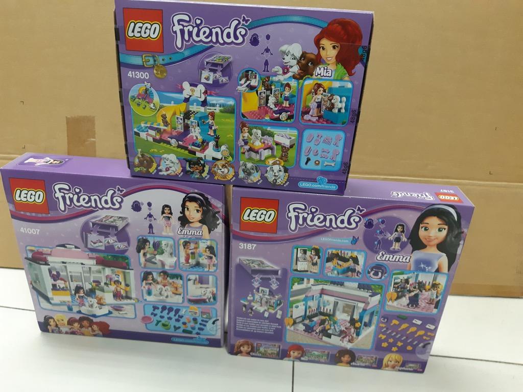 LEGO Friends 3187 41007 41300 box set 一套三盒實物如圖交收請查看