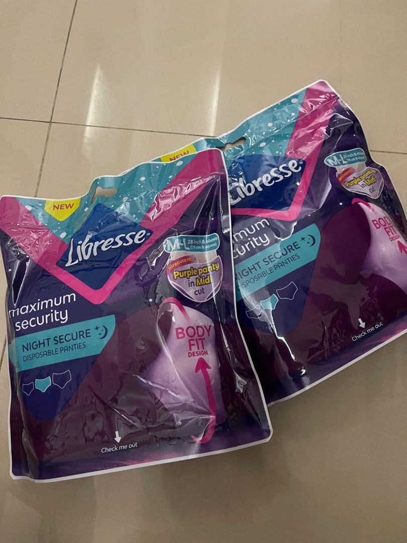 Libresse sanitary maternity pad pants & disposal panties