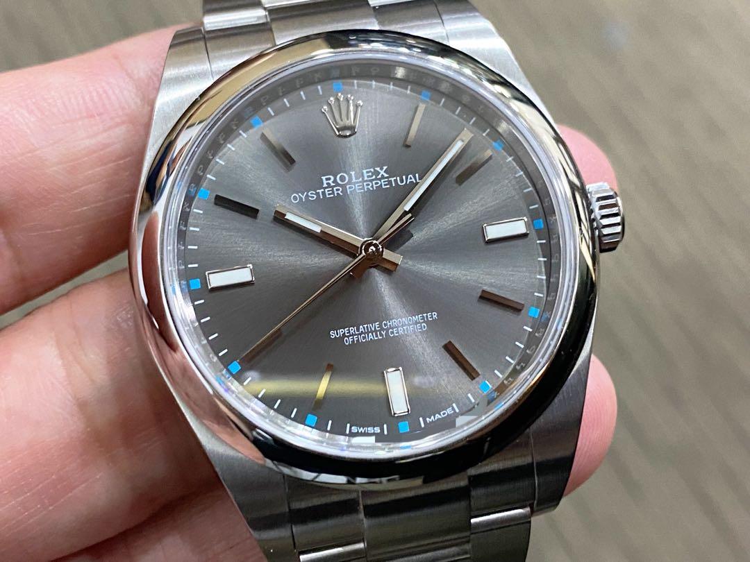 Oyster perpetual cheap 39 grey