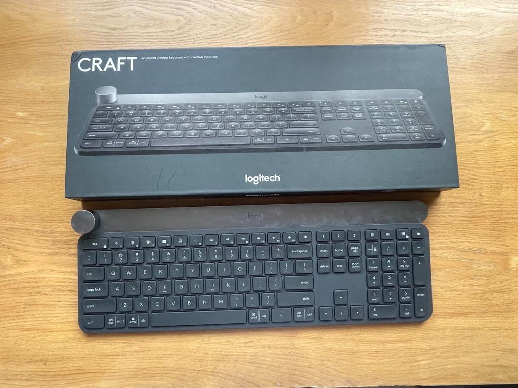 Logitech Craft Keyboard + MX Palm Rest, Computers & Tech, Parts ...