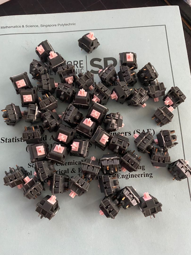 Lubed+(filmed) Alpaca V2 switches read desc, Computers & Tech, Parts