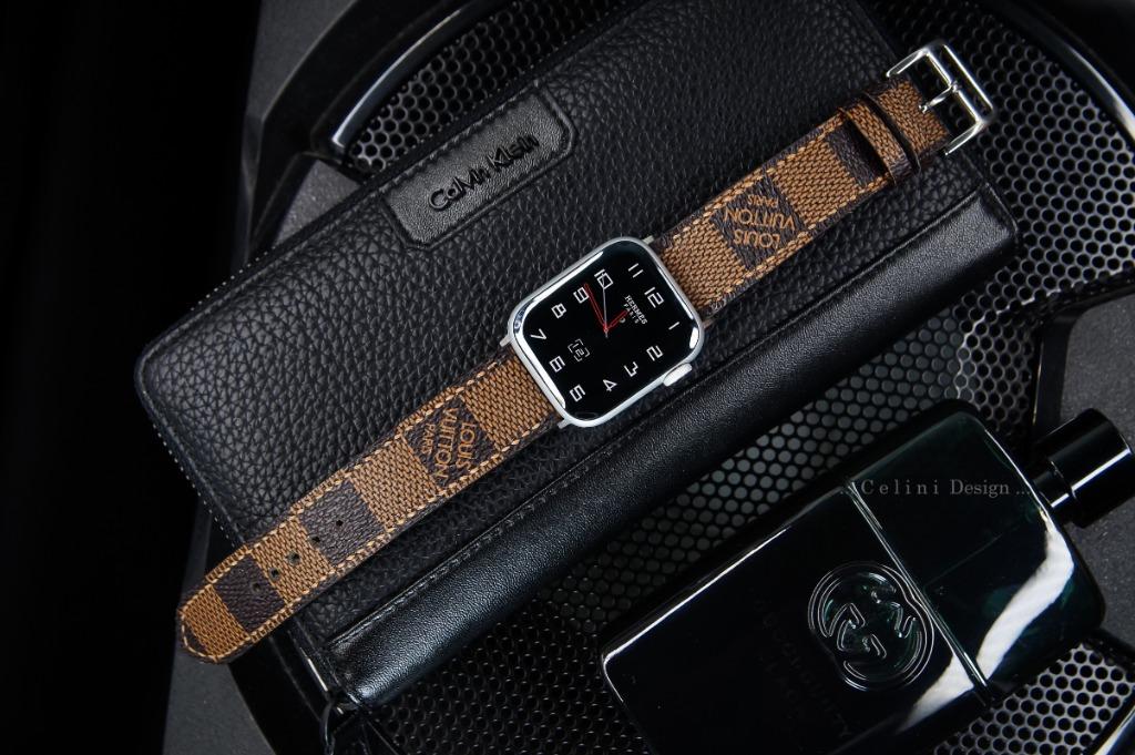 Easy DIY Louis Vuitton Apple Watch Band  Upcycled From Old LV Wallets 