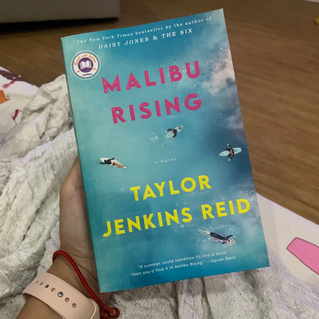 Mailibu Rising Malibu Rising by Taylor Jenkins Reid, Hobbies & Toys, Books & Magazines ...