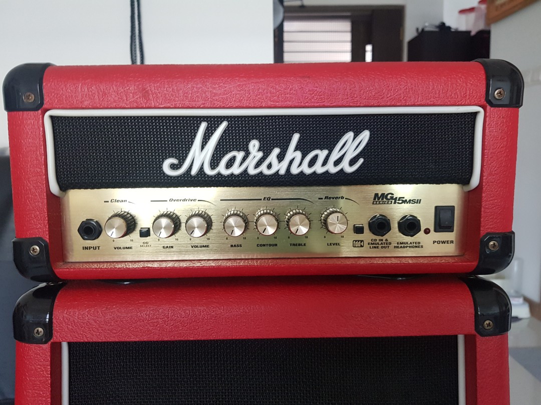 Marshall Amp MG 15 msII, Hobbies & Toys, Music & Media, Musical