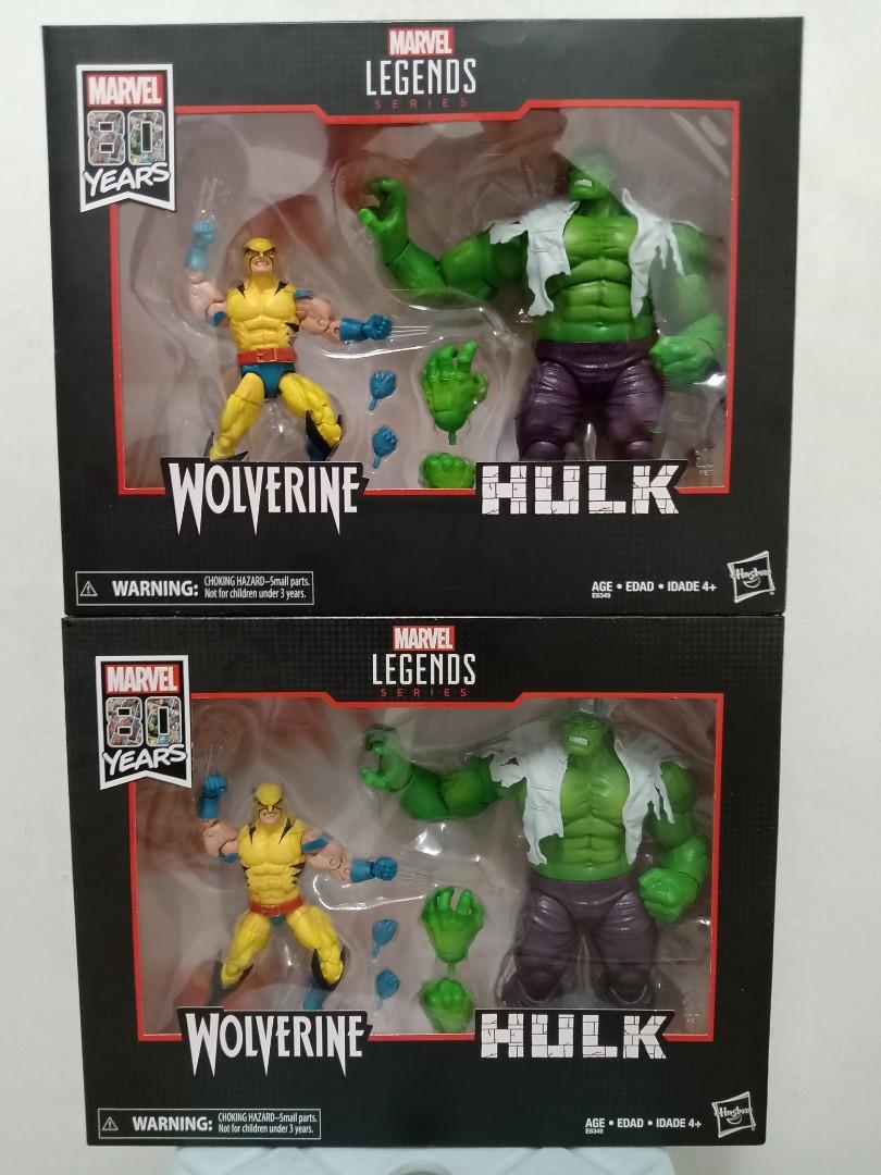 Marvel legends sale hulk and wolverine