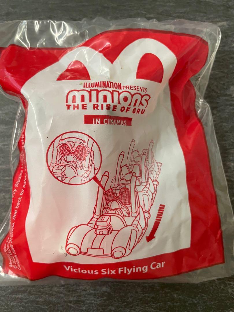 McDonald s Happy Meals Minions The Rise Of Gru Vicious Six Flying