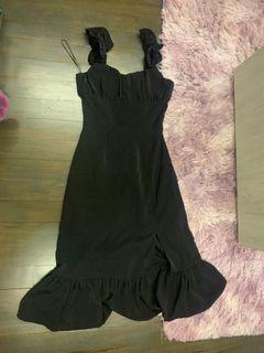 MDs Maxi black dress