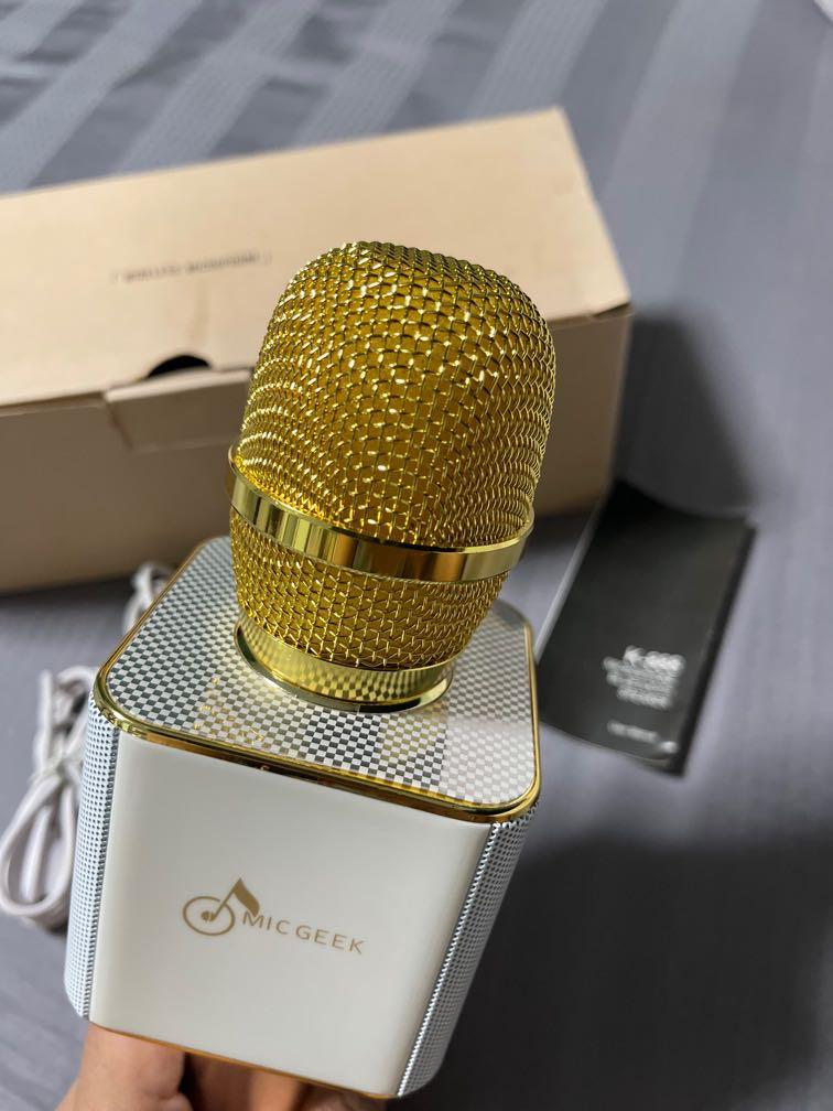 Mic Geek wireless microphone and Bluetooth speaker, Audio