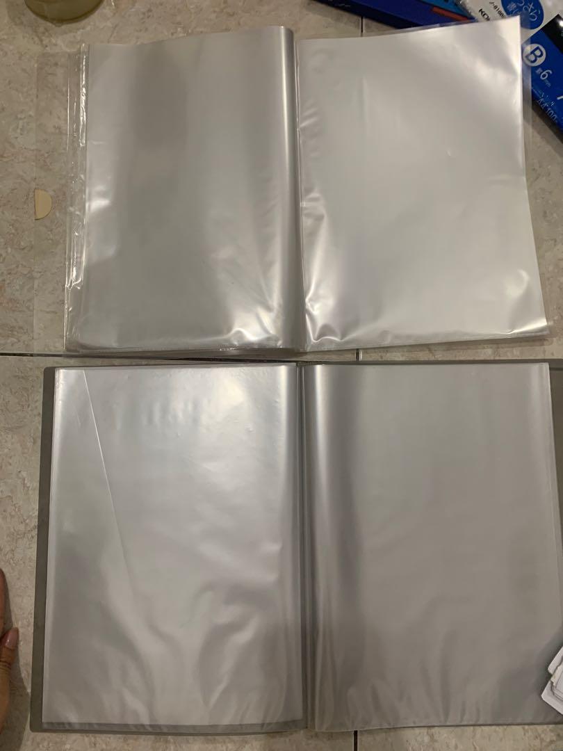 MUJI KOKUYO Folder clear file map a4, Buku & Alat Tulis, Alat Tulis di ...