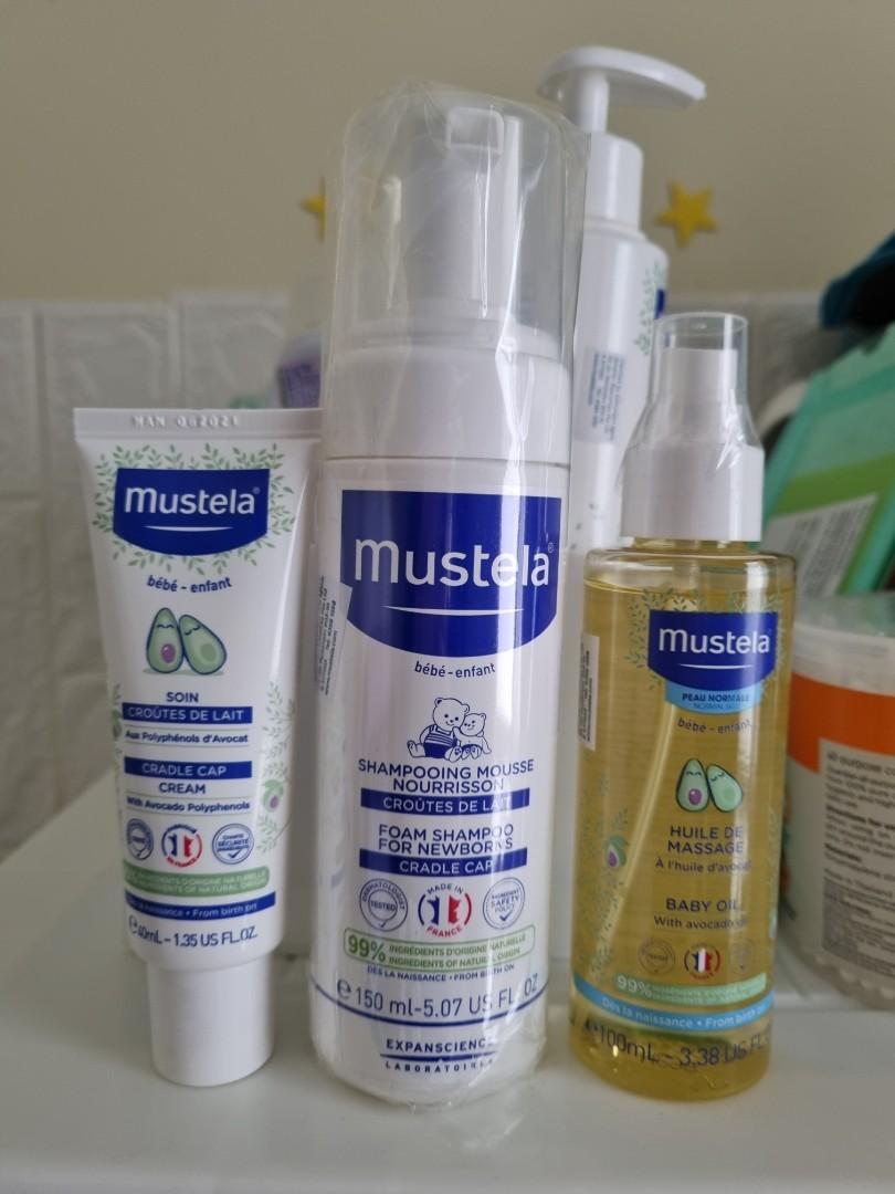 Mustela oil for shop cradle cap