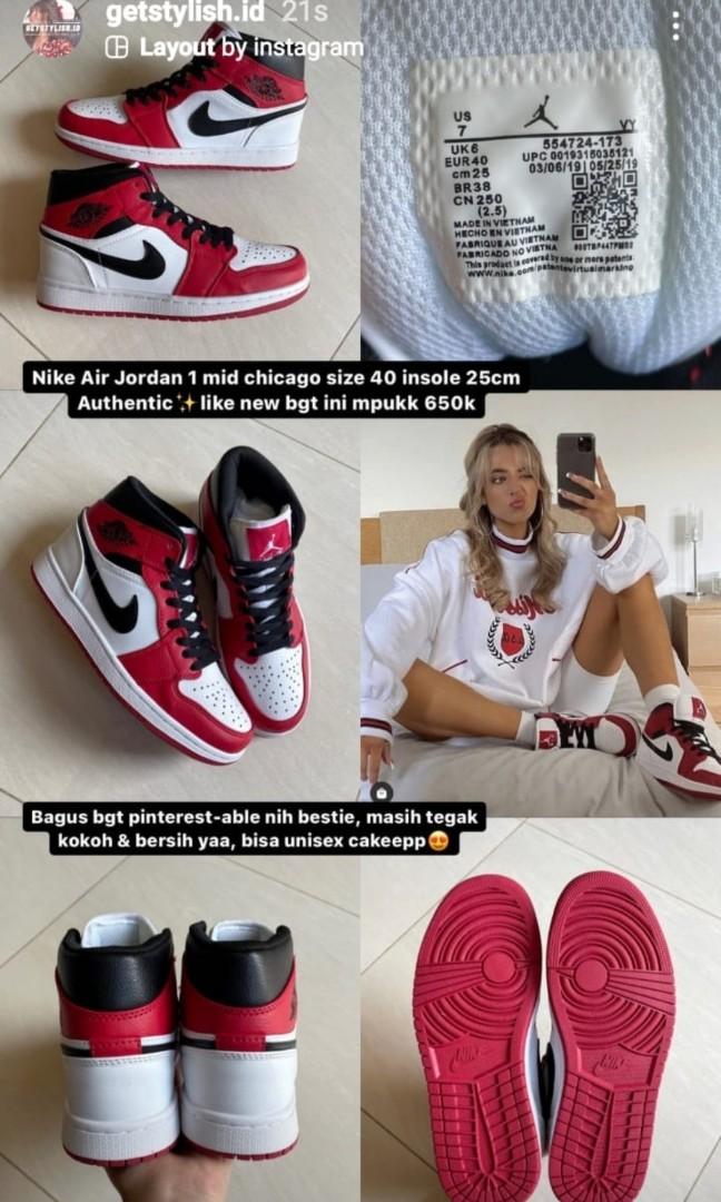Insole jordan 1 shop