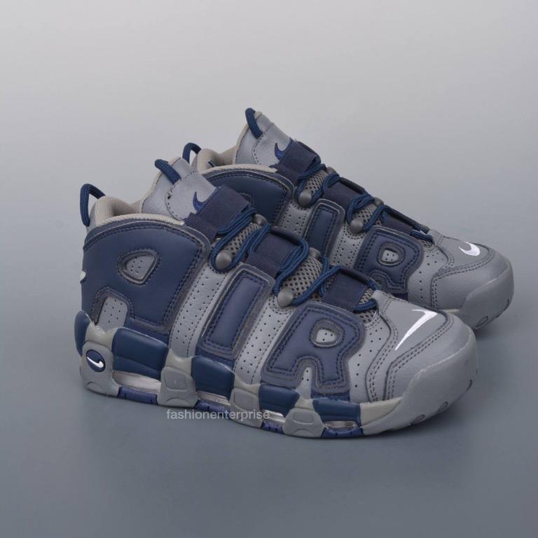 Air more uptempo cool grey hot sale midnight navy