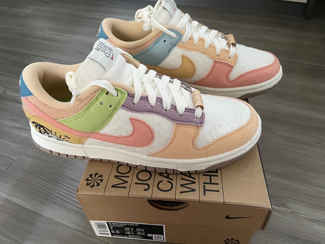 Nike WMNS Dunk Low Sun Club Sail/Sanded Gold/Light Madder Root