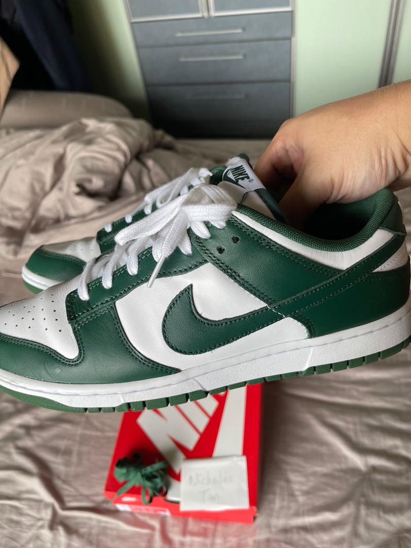 spartan green dunk low release