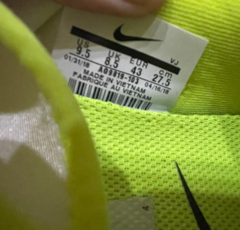 Men's odyssey react running shoes white and online volt