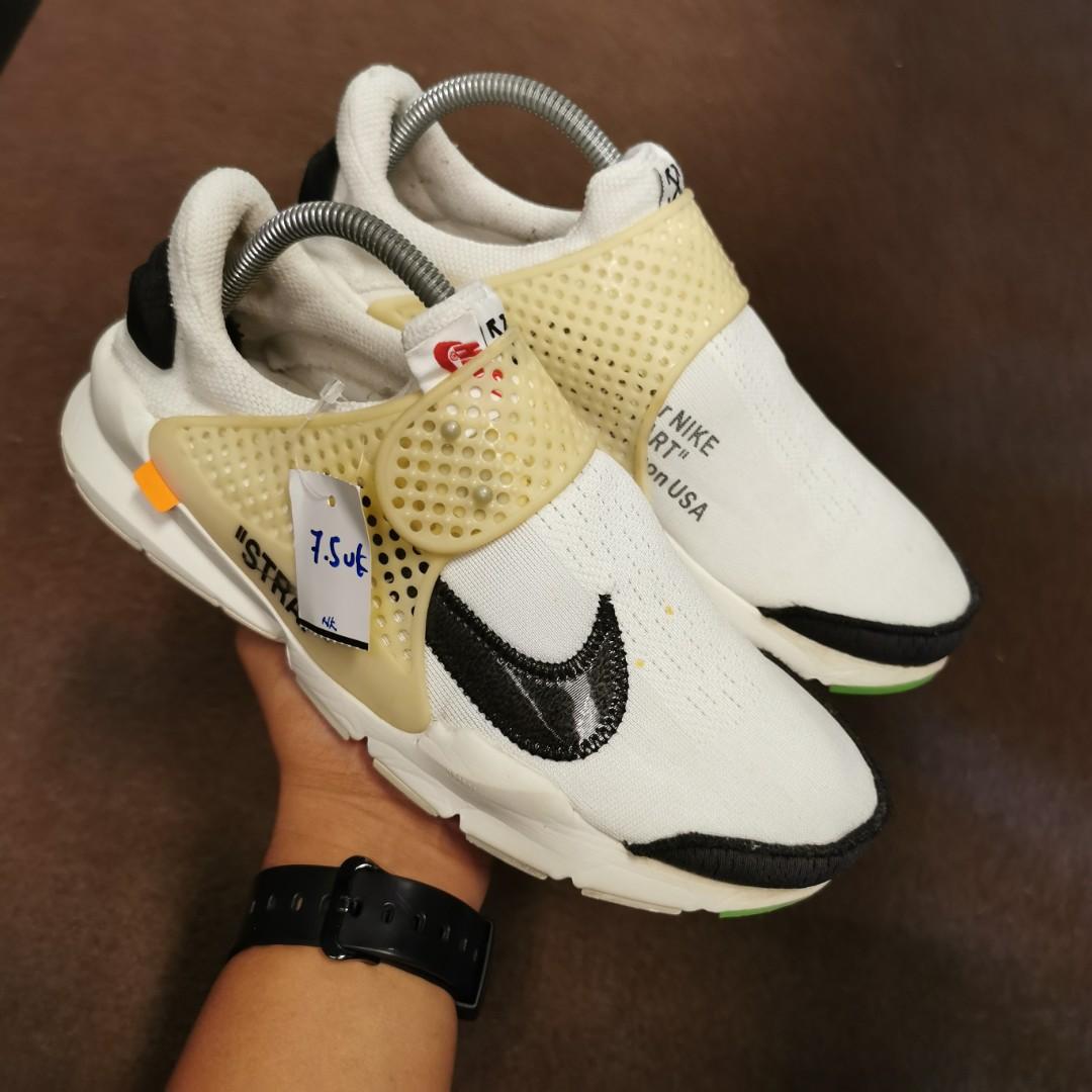 Off white x new arrivals nike sock dart