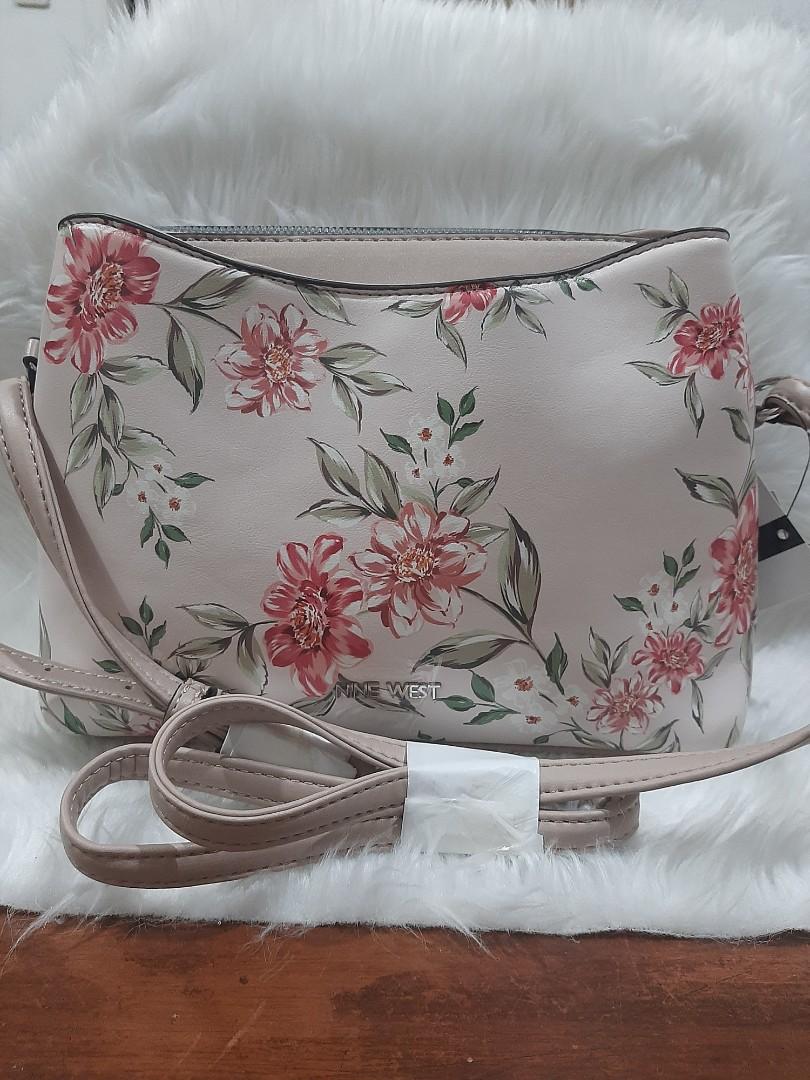 Nine west floral crossbody sales