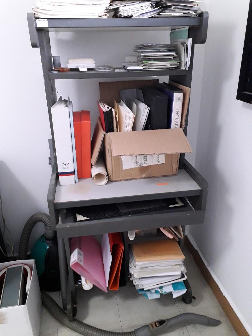 Old computer table, Furniture & Home Living, Furniture, Tables & Sets