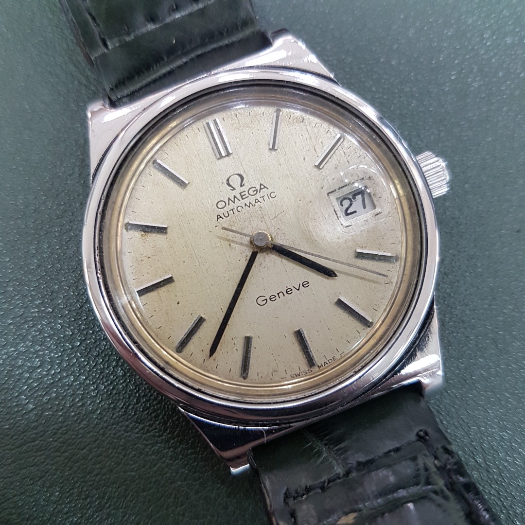 Omega Geneve Automatic Vintage Watch 1977 Luxury Watches on