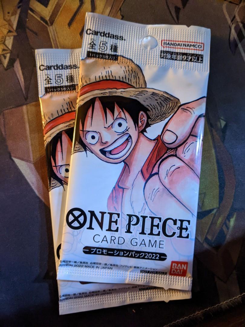 One Piece Promo Card Pack Hobbies Toys Books Magazines Comics Manga On Carousell