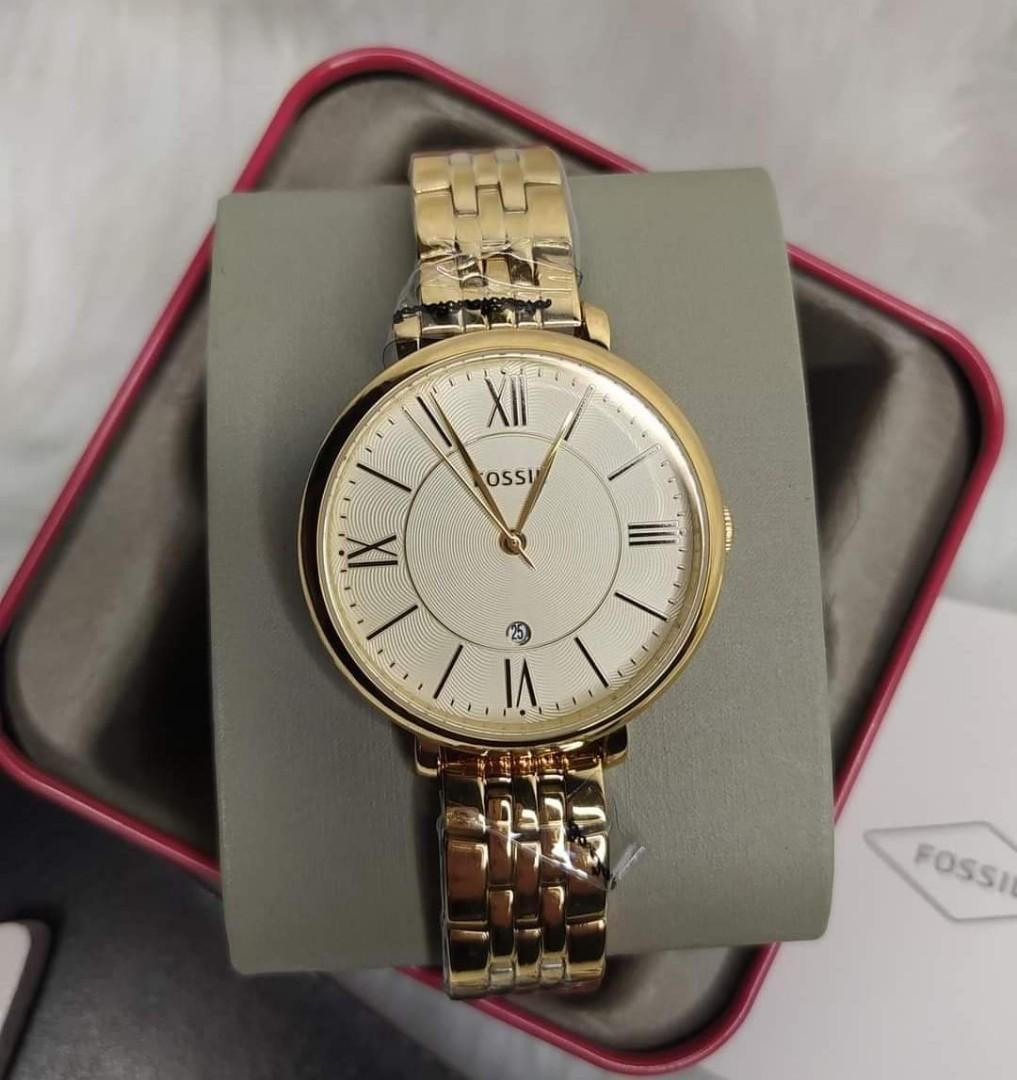 CLEARANCE SALE Original Fossil Gold watch for women Women s