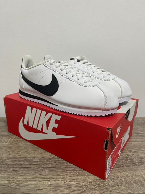 ORIGINAL NIKE CLASSIC CORTEZ  BLACK AND WHITE  WOMENS SIZE 8, Men's  Fashion, Footwear, Sneakers on Carousell