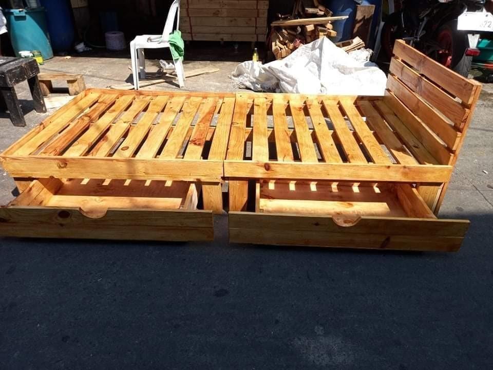 Palochina bed frame, Furniture & Home Living, Bedding & Towels on Carousell