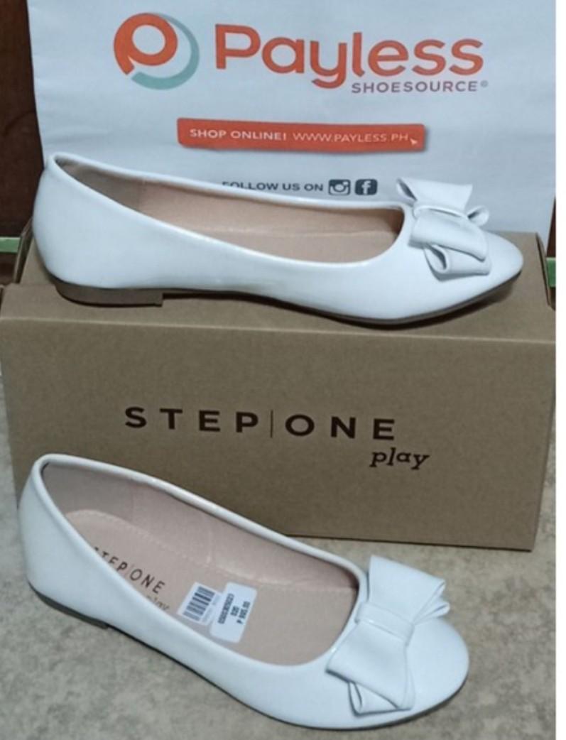 Payless white booties top